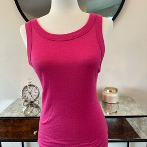 Michael Stars Fuchsia Tank Top